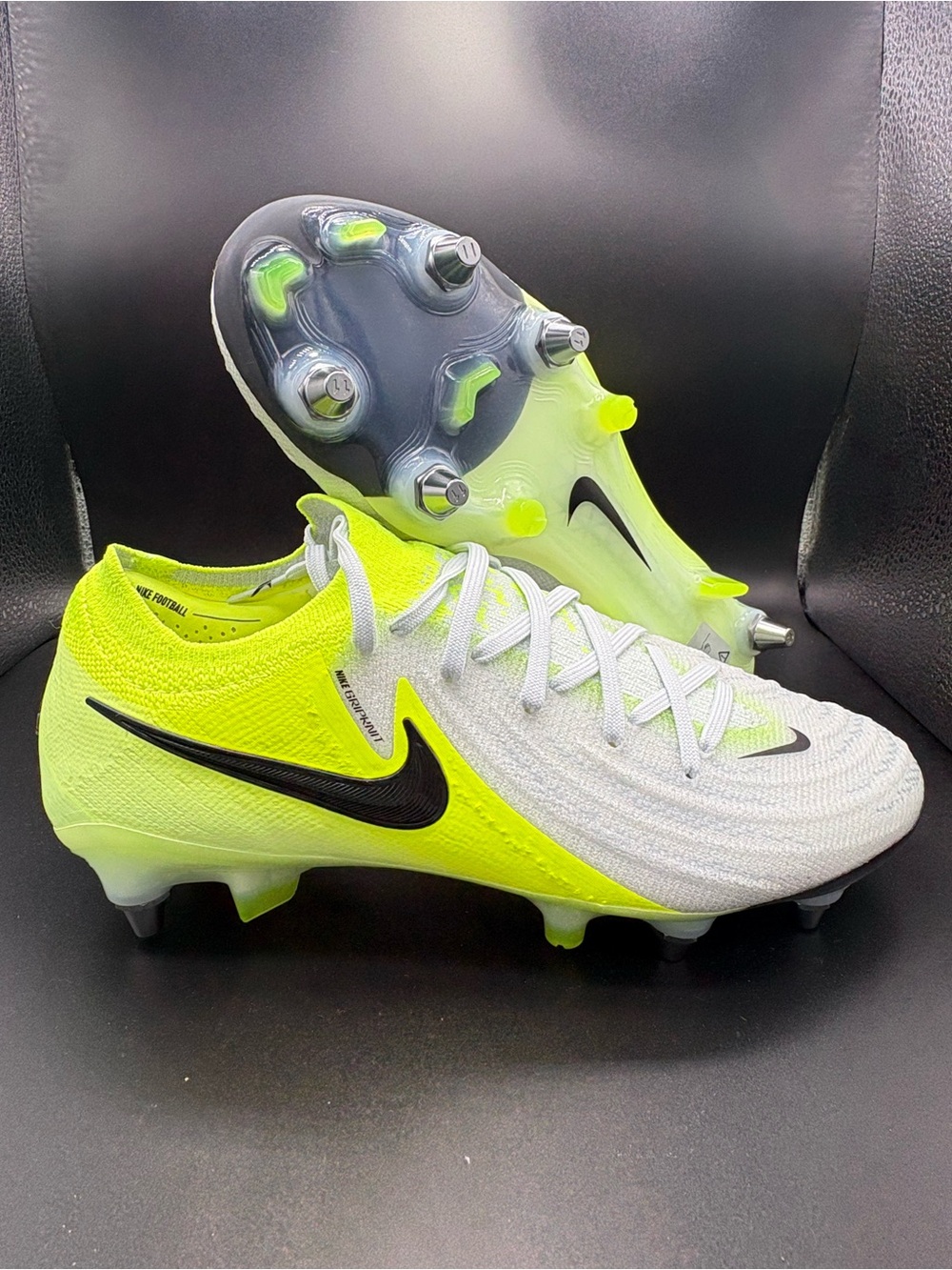Nike Phantom GX 2 SG Elite Soccer Cleats Mad Voltage Pack FQ9034-003 Mens Sz 5.5